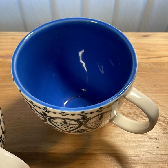 Anthropologie Delightful Pair of Mugs - Picture 3 of 6